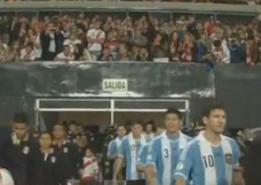 Δυσκολεύτηκε η Αργεντινή η οποία αναδείχθηκε ισόπαλη (1 -1) με το Περού