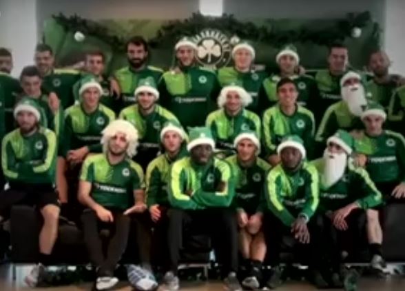 Οι «καταπράσινες» ευχές του Παναθηναϊκού