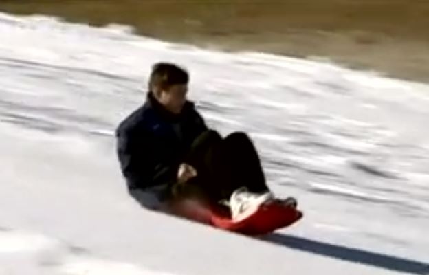 Νάουσα-Τρία πέντε πηγάδια: Ελάχιστο χιόνι στο χιονοδρομικό