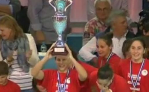Σάρωσε του τίτλους η ομάδα του Ολυμπιακού στο πόλο γυναικών