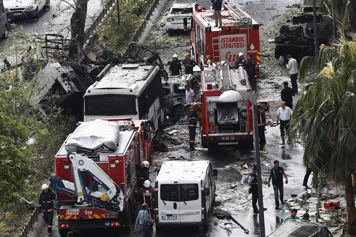 Κωνσταντινούπολη: Βομβιστική επίθεση με 11 νεκρούς και 36 τραυματίες