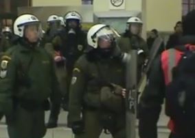 Στο αυτόφωρο τη Δευτέρα οι συλληφθέντες στα επεισόδια του Σαββάτου