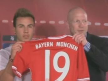 Γερμανία: Η Μπάγερν παρουσίασε τον Μάριο Γκέτσε