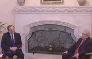 Αντ.Σαμαράς: «Το Κυπριακό για μας παραμένει κορυφαίο ζήτημα»
