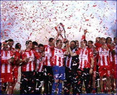 Τον 39ο τίτλο στην ιστορία του γιορτάζει ο Ολυμπιακός στο Καραϊσκάκη