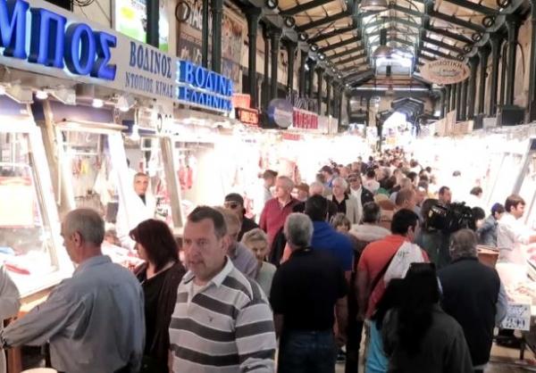 Βαρβάκειος Αγορά: Αυξημένη η κίνηση – Ιδιαίτερα προσεκτικοί οι καταναλωτές