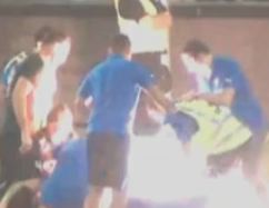 Κροτίδα σε τραυματία παίκτη στο Ανόρθωση – Ομόνοια