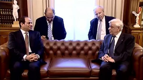 Παυλόπουλος προς Σίσι: Πρότυπο συνεργασίας και για άλλους η Αίγυπτος