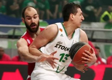 Εκανε το 1-0 ο Ολυμπιακός με 76-70 τον Παναθηναϊκό