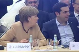 Ρίγα: Καλό το κλίμα αλλά χωρίς αποτέλεσμα η συνάντηση Τσίπρα-Μέρκελ-Ολάντ