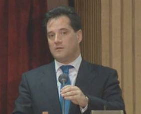 Δηλώσεις Αδ.Γεωργιάδη κατά την παραλαβή του υπουργείου Υγείας