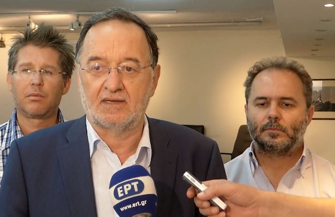 Την ΔΕΗ επισκέφθηκε ο Π.Λαφαζάνης και μίλησε σε εργαζόμενους