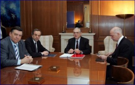 Συνεχίζονται τη Δευτέρα οι διαβουλεύσεις των πολιτικών αρχηγών