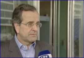 Αντώνης Σαμαράς: «Μην ακούω περί ΠΑΣΟΚ και συγκυβέρνησης»
