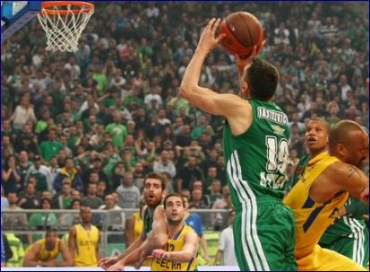 Στο τέλος έχασε τη νίκη ο κακός Παναθηναϊκός από τη Μακάμπι στο Τελ Αβίβ