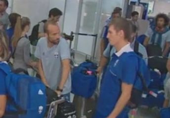 Θερμή υποδοχή στην ελληνική Ολυμπιακή ομάδα