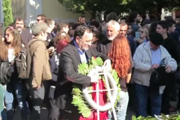 Λαφαζάνης: Είναι υποκρισία να τιμούν την επέτειο αυτοί που έκαναν την χώρα υποτελή