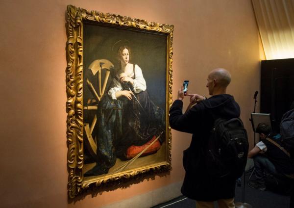 Η «Αγία Καταλίνα» του Καραβάτζιο αποκαλύπτει τα μυστικά του