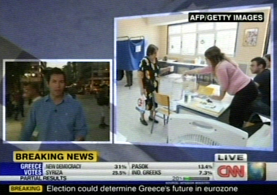 Οι Ελληνικές εκλογές από το CNN