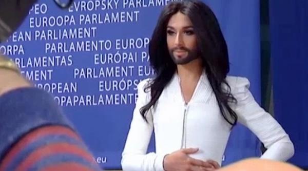 Η Κοντσίτα στο Ευρωπαϊκό Κοινοβούλιο