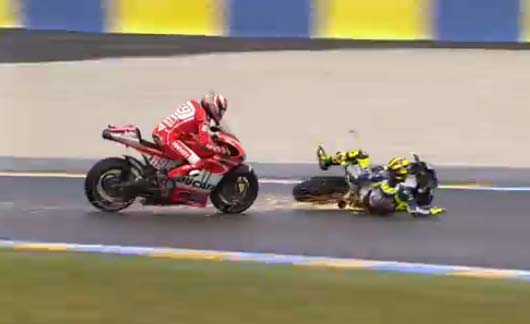 MotoGP Γαλλίας 2013: Όλες οι πτώσεις του αγώνα