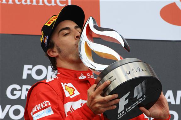 Ο F. Alonso πανηγύρισε τη νίκη του «Νότου» μέσα στη Γερμανία