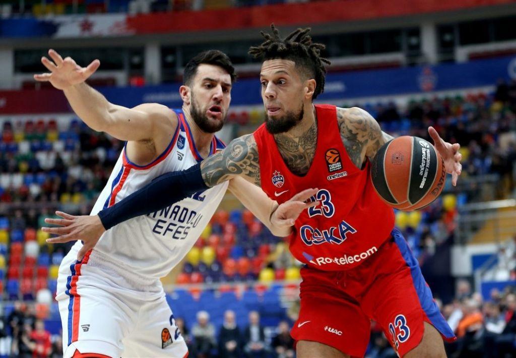 Η ΤΣΣΚΑ Μόσχας διέλυσε την Εφές προς όφελος και του Ολυμπιακού