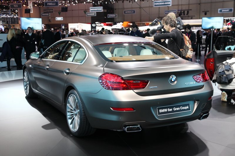 Έκθεση Αυτοκινήτου Γενεύης 2012: BMW Σειρά 6 Gran Coupe