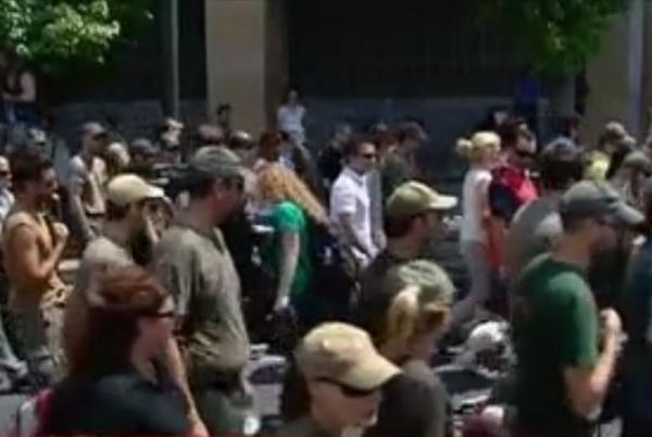 Συλλαλητήρια διαμαρτυρίας κατά της λιτότητας στα εγκαίνια της ΔΕΘ