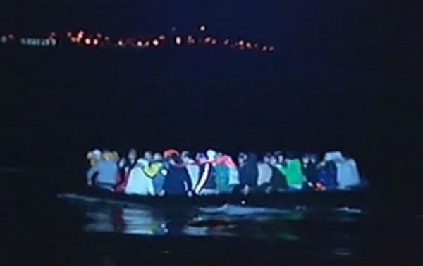 Δραματική διάσωση προσφύγων  μέσα στα τουρκικά χωρικά ύδατα