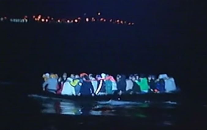 Δραματική διάσωση προσφύγων  μέσα στα τουρκικά χωρικά ύδατα