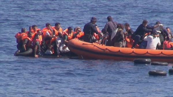 Επιχείρηση διάσωσης προσφύγων από την Ακτοφυλακή στο ανατολικό Αιγαίο