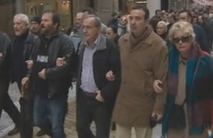 Στους δρόμους κατέβηκαν οι δημοσιογράφοι
