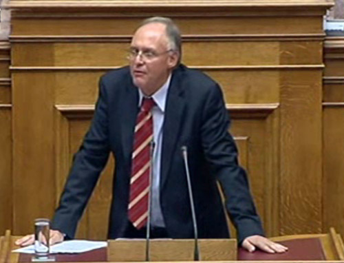 Η τοποθέτηση Δούκα στη συζήτηση για τη σύσταση προανακριτικής επιτροπής για το Βατοπαίδι