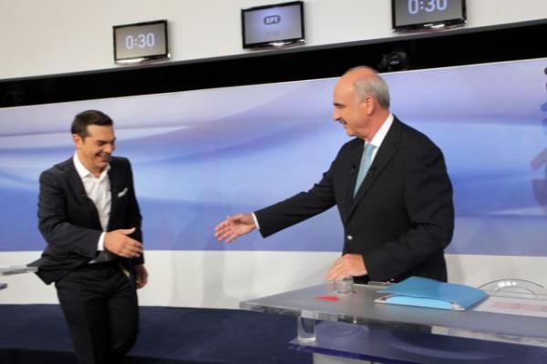 Debate Τσίπρα-Μεϊμαράκη: Α’ γύρος, εσωτερική πολιτική