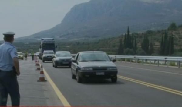 Παράδοση του πρώτου τμήματος της Ολυμπίας οδού παρουσία Χρυσοχοΐδη