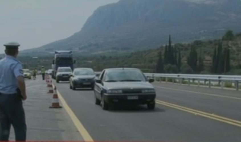 Παράδοση του πρώτου τμήματος της Ολυμπίας οδού παρουσία Χρυσοχοΐδη