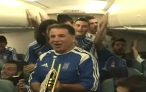 «Ιπτάμενα» πανηγύρια της Εθνικής μας για την πρόκριση στο Euro