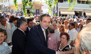 Για κρυφές ατζέντες κατηγορεί τον ΣΥΡΙΖΑ ο Αντώνης Σαμαράς