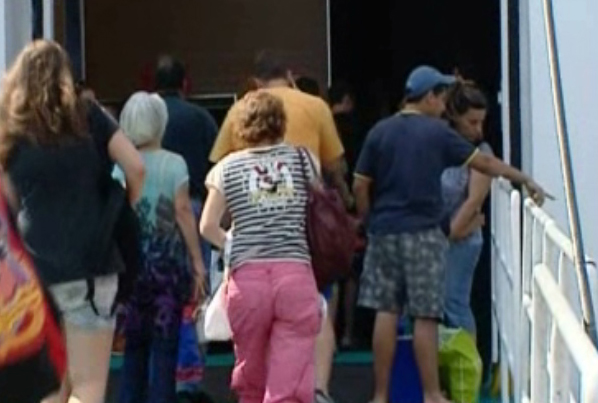 Η έξοδος των εκδρομέων του Δεκαπενταύγουστου