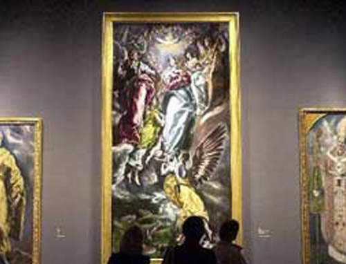 «Η στέψη της Παναγίας»