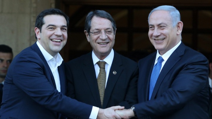 Οι εξελίξεις στην Αν.Μεσόγειο στο επίκεντρο της Συνόδου Κορυφής Ελλάδας-Κύπρου-Ισραήλ