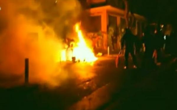 Μπαράζ εμπρηστικών επιθέσεων το βράδυ της Πέμπτης