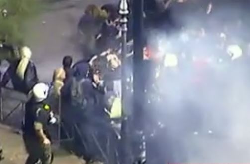 Επεισόδια στην πορεία του Πολυτεχνείου σε Χίλτον και Αλεξάνδρας