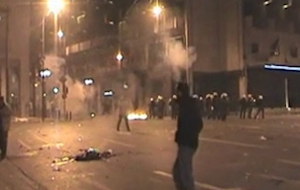 «Πεδίο μάχης» έγινε πάλι το κέντρο της Αθήνας