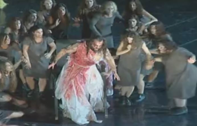 Από την παράσταση «Τραχίνιες» στην Επίδαυρο