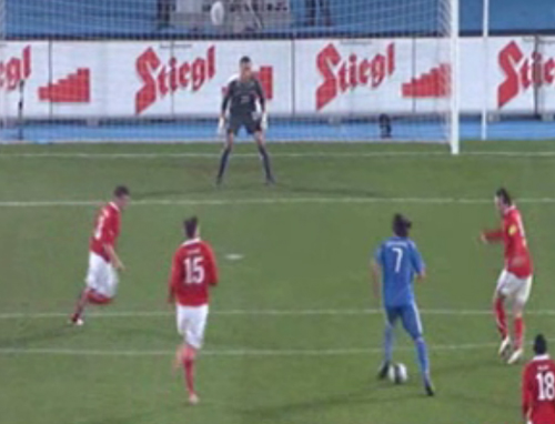 Γιώργος σερβίρει, Γιώργος σκοράρει, η Ελλάδα 2-1 την Αυστρία