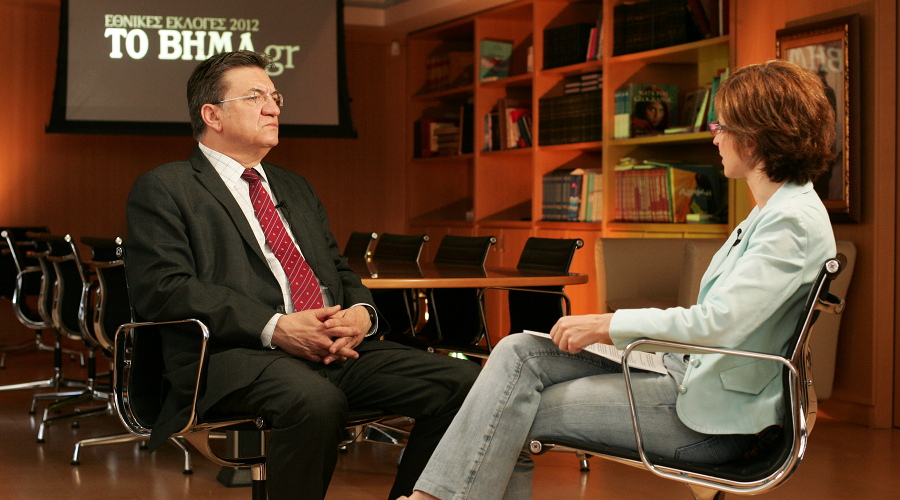 ΒΗΜΑ TV: Συνέντευξη του Πέτρου Ευθυμίου