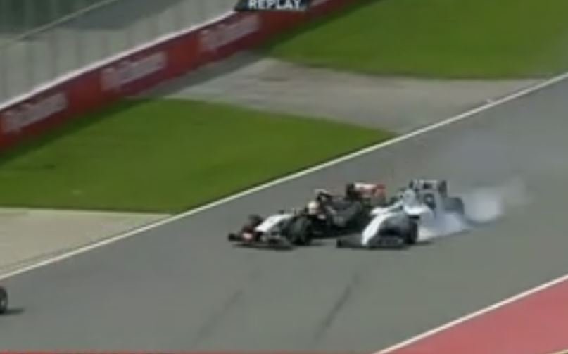 F1 Καναδά: Παγωσαν οι θεατές από σύγκρουση του Φ Μάσα με τον Σ.Πέρες