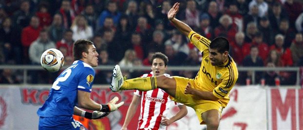 Europa League: Ολυμπιακός – Μέταλιστ 1-2